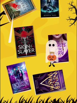 A post by @entangledteen on TikTok caption: 🎃👻🧛‍♂️ #yabooktok #halloween 