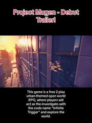 A post by @indiegames on TikTok caption: Coming Soon To #PS5 🚨 📌 Project Mugen is a F2P urban-themed open world RPG, where players will act as the investigato with the code name “Infinite Trigger” and explore the world. Here you will meet different partners and together deal with “Chaos”, the abnormal phenomena that threaten human safety. You can also enjoy a colorful urban life with characters, creating beautiful memories of your own. #indiegames #indiegame #games #ps5 #playstation5 #gaming #gamedev #gametrailer 