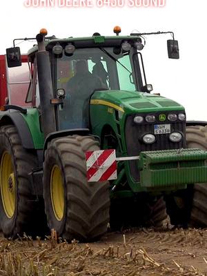 A post by @kamasu666 on TikTok caption: You like some John Deere Music.. then just listen to this raging John Deere 8430.. #johndeere #johndeeresound #johndeere8430 #farming #farmers #harvest #cornharvest #agri #agriculture #bigmachines 