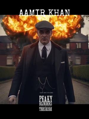 A post by @sanartstudio11 on TikTok caption: Aamir khan as peaky blinder artwork, #aamirkhan #peakyblinder #viral #reface #faceapp #aiface #faceai #aamir #netflix #fantasy #fanart #fanmade