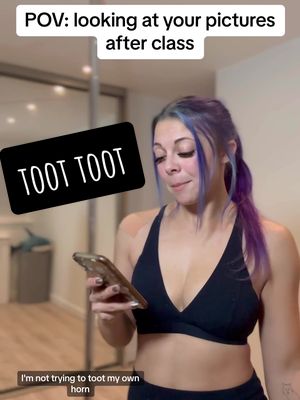 A post by @zo.and.arrow on TikTok caption: If you don’t love yourself, how in the hell are you gonna love anybody else?!  #polefitness #poledance 