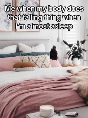 A post by @bitsyboo.02 on TikTok caption: Why tho? #Meme #MemeCut #fyp #sleep #bedtime #falling