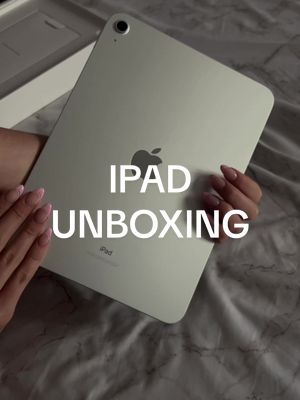 A post by @livx0xo on TikTok caption: brb✍🏼 #ipadunboxing #ipadnotes #ipadgirl #ipadgirly #studytok #ipadorganization #ipad