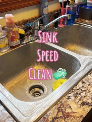 A post by @patience_riley on TikTok caption: Sped up , Sink Cleaning🧼 @The Pink Stuff @Scrub Daddy #CleanTok #cleanwithme #cleaningmotivation #spedupcleaning #sinkcleaning #sinkcleaningasmr #asmrtok #asmrwithsounds #cleanwiththepinkstuff #thepinkstuff #thepinkstuffcleaning #scrubdaddy #scrubdaddyclean #satisfying #organizedhome #fyp 