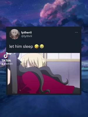 A post by @lytherii on TikTok caption: #fy #fypシ #animescene #fate 