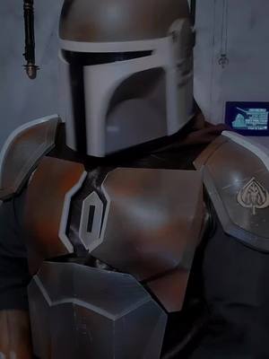 A post by @typho_marr on TikTok caption: people can be such a headache  #mandalorian #thisistheway #mandaloriancosplay #mando #weaponsarepartofmyrelgion #Cosplay #starwarsoc #starwarstiktok #starwarscosplay #occharacter #fyp #fypシ #foryoupage #starwars