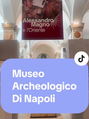 A post by @cosimovincidesign on TikTok caption: alessandro magno e l’oriente La grande mostra tenuta quest’estate è dedicata alla straordinaria figura di Alessandro (356 - 323 a.C.), l’eroe macedone che in poco più di dieci anni, accompagnato dai suoi fedeli compagni, divenne re dell’Asia e dell’Europa. Da uomo e da filosofo, allievo del sommo Aristotele, amò l’uno e l’altro continente, promuovendo, dopo la conquista, la pace e l’unione dei popoli a lui soggetti.  #museoarcheologiconazionalenapoli 