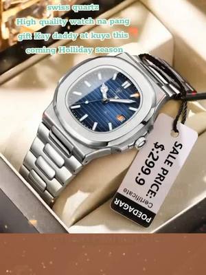 A post by @joeydelosreyes95 on TikTok caption: POEDAGAR Watch Fashion Original Swiss Quartz Men Watch Waterproof Korean Version Fashion Steel Watch  Waterproof Non Automatic Mechanical Men's Wristwatch relo for men Price dropped to just ₱527.29! #poedagarwatch #watchmen #koreanwatch #originalwatch