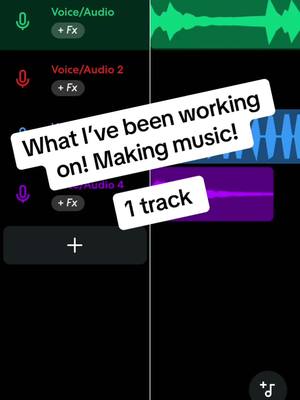 A post by @badassflicky on TikTok caption: I havent been posting much on here! I wanna share with some music ive been working on! Im excited to show you all! Be sure to follow me on twitter for gaming, art, or music! | twiiter - CorruptedSarah | #music #makingmusic #fypシ゚viral #bandlab #art #fyp #🖤🖤🖤 