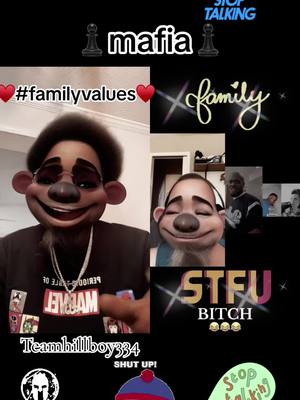 A post by @lambolucky32y on TikTok caption: #duet with @LoyaltyOverEverything #Duet #fyp😂 #♟️mafia♟️ #teamhillboy334 #derwin #lambolucky #yorkstreet #❤️familyvalues❤️ #all❤️nohatefam #femceephamily #funny #xmen #onthisday