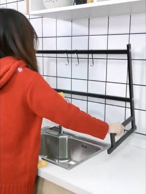 A post by @wlkermartin on TikTok caption: A shelf for storage.#tiktok #kitchen #tool