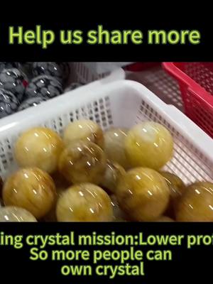 A post by @healing_crystal_shop on TikTok caption: Help us share more #healingcrystal #naturecrystal #crystalspheres #crystal 