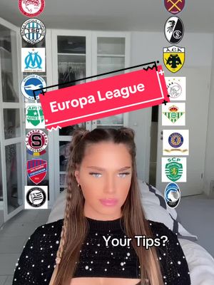 A post by @sallyrdm on TikTok caption: Europa League 😍🔥 teil 1 #europaleague #footballtiktok #prediction #prediction #fypシ #fussballfee #tiktokdeutschland #fussballtippspiel #prediction #europaleague2022 