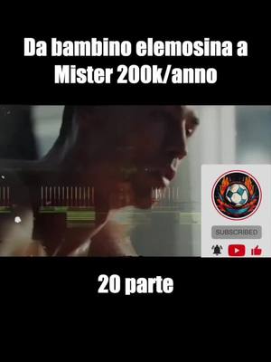 A post by @calciomilionario on TikTok caption: Da bambino elemosina a Mister 200k:anno #shorts parte 20