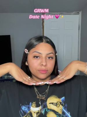 A post by @mariahguerrero on TikTok caption: Grwm for date night 💗🥂 #contenido #alistateconmigo #grwm #datenight #grwmdatenight #parati #fyp #makeuptutorial #grwmroutine #alistateconmigoparasalir #baile