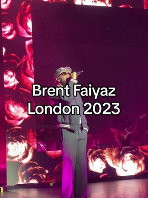 A post by @martintran57 on TikTok caption: Brent Faiyaz London show 2023  10/10 #brentfaiyaz #concert #london #wastelandtour #ftheworldtour @brentfaiyaz