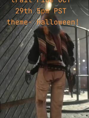 A post by @mintsquirrel725 on TikTok caption: #reddeadonline #reddead #reddeadtok #reddeadredemption2 #savereddeadonline #readdeadcommunity #reddeadredemtion2 #rdospooky #rdotrailrides #trailrideseason #rdotrailride #Halloween