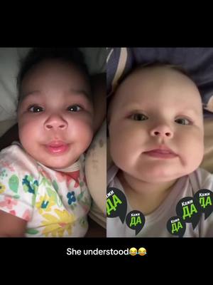 A post by @aaronfamilyvlogs on TikTok caption: #duet with @꧁Aygün꧂ baby talk lol