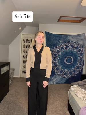 A post by @haleyhupke on TikTok caption: this weeks 9-5 fits!! #9to5 #amazon #fitcheck #OOTD #workfit