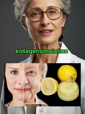 A post by @doktor_monika on TikTok caption: Stimulieren Sie Kollagen mit diesem natürlichen Rezept! #kollagen #hautpflege #antialterung 