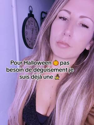 A post by @onceuponatime64100 on TikTok caption: La sorciere bien aimée 🧙‍♀️🎃#🤭🤭 #halloween #humour #succube #octobrerose🎀 #pourtoi