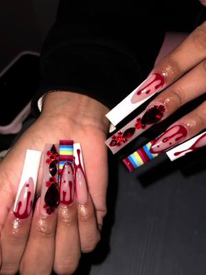 A post by @leelees.life3 on TikTok caption: Who said nails can’t be edited #CapCut #fyp #nailtrends