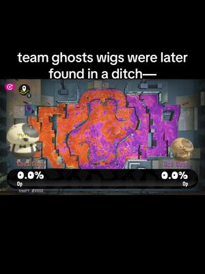 A post by @wxvelight on TikTok caption: (team zombie has literally evaporated) OUR CHEW #splatfest #teamskeleton #teamghost #teamzombie