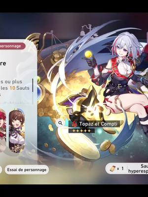 A post by @kazu._.mai on TikTok caption: 4 50/50 d'affilé de Win #honkai #HonkaiStarRail #honkaistarrailtopaz #honkaistarrail5050