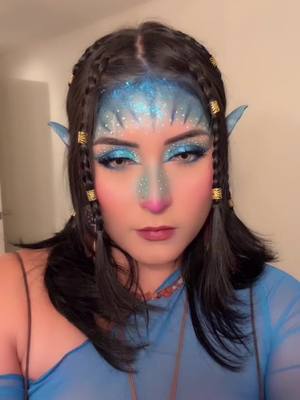 A post by @xiomara.polanco on TikTok caption: I’m in love with this years Halloween costume ❤️‍🔥 #parati #tiktok #makeup #foryou #avatar #canada #halloween #fyp