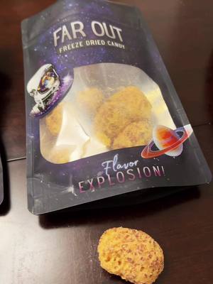 A post by @jjexotic59 on TikTok caption: Never had anything explode so good in my mouth before. You have to try the Milk Duds! Some of the best people you’ll meet! @Far Out Freeze Dried Candy #fyp #freezedriedcandy #flavorexplosion #candyman 