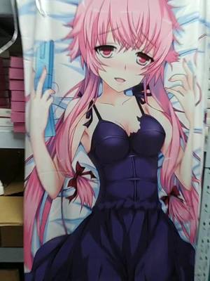 A post by @clairralston on TikTok caption: #gift #animebodypillow #animetiktok #fypシ #bodypillow #foryou #bodypillowcase #cute #waifu #pillowcover 