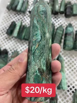 A post by @crystal_duj on TikTok caption: Green mica #crystalshop #crystal #tower #crystalshop #mica