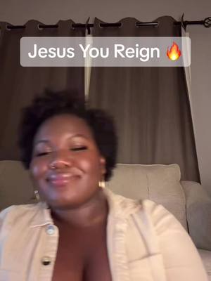 A post by @toibparker on TikTok caption: Jesus You Reign!! 🔥🔥 #livereplay #Godsgirl #christiantiktok #worship #jesus #believer #encouragement #motivation #inspiration #uplifting *music: Yeshua by Herikant Official