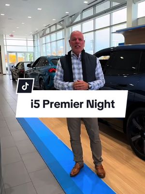 A post by @bmwofcincinnatinorth on TikTok caption: Join us for the BMW i5 Premiere Night on December 7th at BMW ofCincinnati North. Get to know the first-ever, all-electric BMW i5 eDrive40 and i5 M60. Introduce yourself to a new icon of electric driving with impressive luxury, innovation, and performance.  #b#bmwi5e#electricb#bmwi5m60b#bmwi5edrive40e#event