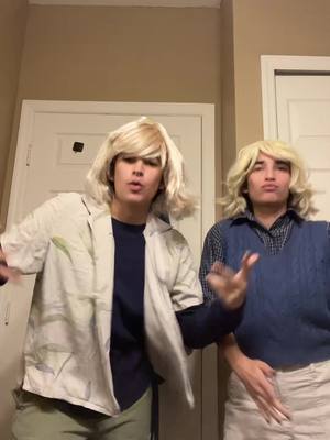 A post by @pannah.montana on TikTok caption: is the suite life or what  #halloween #halloween2023 #zackandcody #fyp #twins 