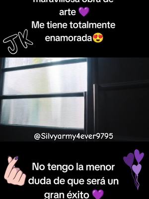 A post by @silvyarmy4ever9795 on TikTok caption: @AB_______JK_M____RST____Y_ siempre consigue lo que se propone y este álbum va a ser un gran éxito, lo sé. Estoy enganchada y solamente escuché unos segundos pero bastaron para que me enamorase todavía más. #jungkook #goldenjungkook  #bts #videoviral #parati #fypシ #Viral 