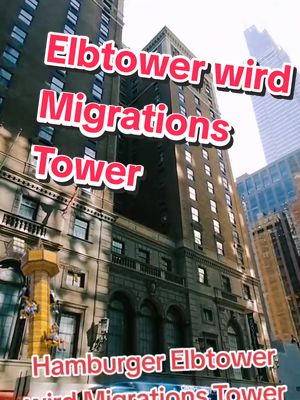 A post by @derhonklartext on TikTok caption: Elbtower in Hamburg wird neuer Migrationstower #elbtower #migrationstower #hamburg #derhonklartext #hamburgerjung #olafscholz #hafencity #hafencityhamburg #renebenko