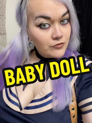 A post by @livwildfire on TikTok caption: Baby Doll from Sucker Punch 💋💖🌙🗡️🔫 #suckerpunchcosplay #suckerpunchbabydoll #suckerpunchmovie #halloween #meangirls #lindsaylohan #girlworld