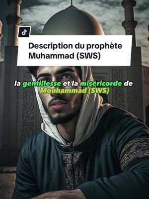 A post by @enes.rappel on TikTok caption: Description du prophète Muhammad (SWS) #islam #rappel #prohete #religion #allah 