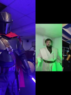 A post by @prodigalknight09485 on TikTok caption: #duet with @Master_RED-502 #Duet #starwars #cronolightwalker #mandalorianjedi #mandalorianjedioc #truejedi #mandalorian #fyp #prodigalknight #roadto10k