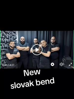 A post by @hudbajezivot1 on TikTok caption: #slovakbend #new 