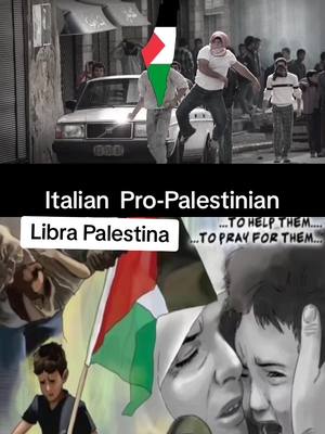 A post by @qurbanali4777 on TikTok caption: #duet with @TILILA #freegaza🇵🇸 #gaza #gazagenocide #palestina #italia #foryou #islam 