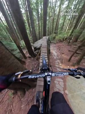 A post by @ddangerousddave on TikTok caption: Only 7 months until the woodwork is dry again 😭. Shot on the @insta360_official X3 #insta360x3 #insta360mtb #downhillmtb #insta360 #mtb #mtblife #enduro #downhill #freeride #tech #woodwork #skinnies 