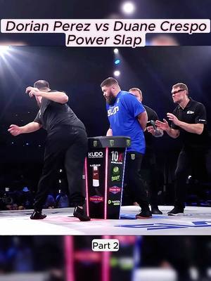 A post by @wildernesscookingreal on TikTok caption: Dorian Perez vs Duane Crespo #powerslap #power #fypシ #slaps #foryou #knockout #DorianPerez #Dorian #duanecrespo #dua 