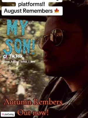 A post by @donna_ewing on TikTok caption: Shameless mom plug! My son Jonathan has released a new song! “August Remembers”  on all streaming platforms! Listen , like and save!  🥰🥰🥰🎶🍁🎶🍂🎶.   #jonewingmusic #jonewing #singersongwriter #autumnremembers #fallmusic #autumnmusic #supportlocalmusicians #dallasmusicians #proudmama 