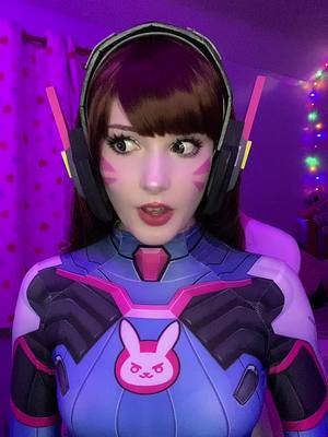 A post by @faebun on TikTok caption: #cosplay #dvacosplay #overwatch 