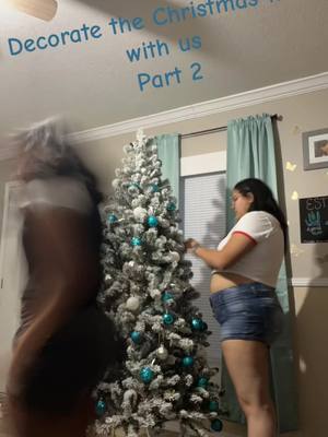 A post by @astridnvm on TikTok caption: Decorate the tree .. Part 2 #christmas #alliwantforchristmas 