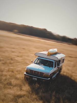 A post by @braybraywoowoo on TikTok caption: just jersey things… 🤠🌾 #newjersey #obsford #powerstroke #truckcamper #farmlife 