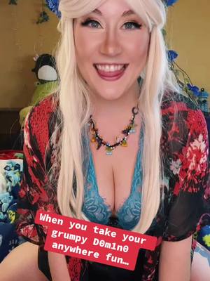 A post by @brattyprincessofthesouth on TikTok caption: Oh dear….lol 😜😏🥰 #brattyprincess #nerdyprincess #cosplaygirls #bratsoftiktok #kinktok #brattylittle