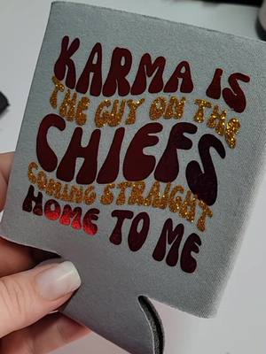 A post by @clevercountrycustoms on TikTok caption: #taylorswift #traviskelce #karma 